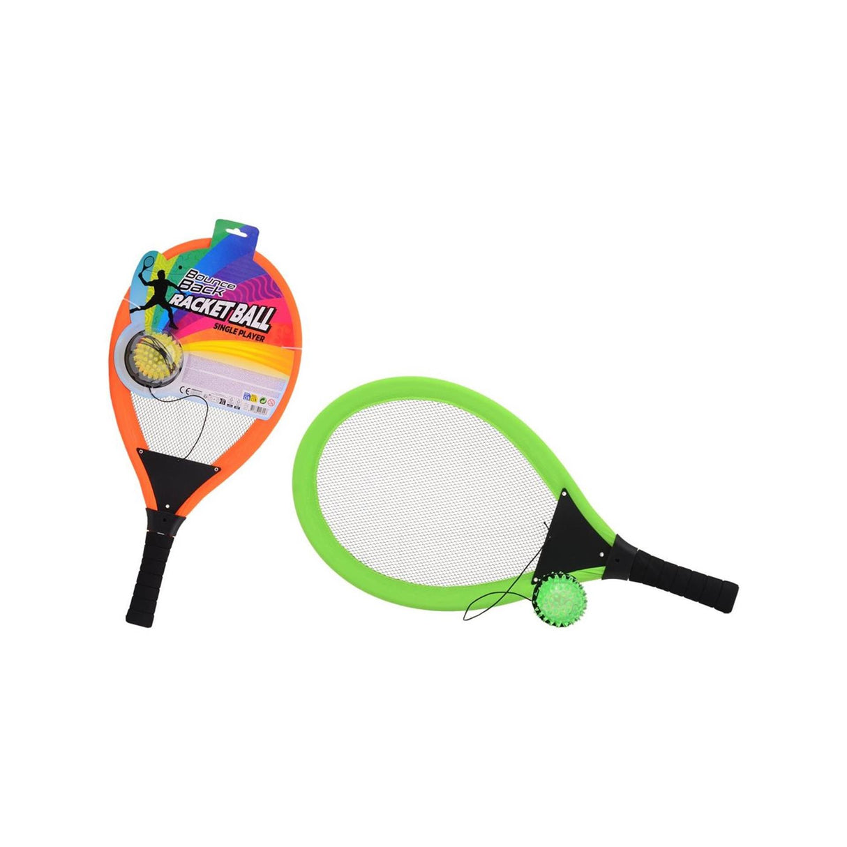 Johntoy tennis set racket met return bal
