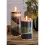 Ideas 4 seasons kaarsenzand pearlsand candle 400gr zwart