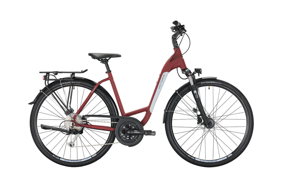 Victoria trekking bike trekking 6.7 mod. 22 bike vict.trekking 6.7 28 46 wave 27sp red matt