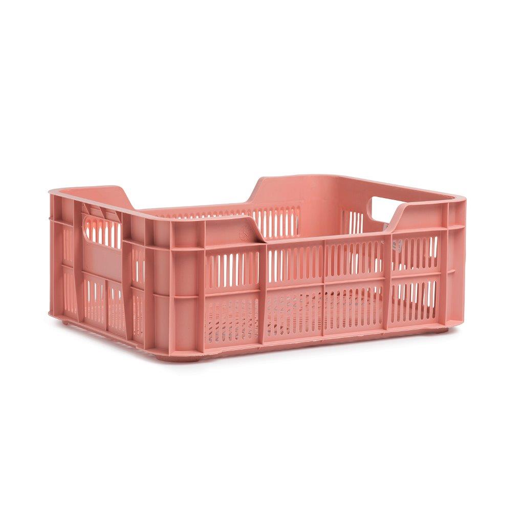 Crate di biciclette urbana Helsinki Plastica 11L 40x30x15 cm Rosa caldo