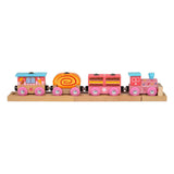 Bigjigs Wooden Sweet Train - 10-piece.