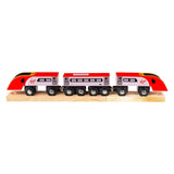 Bigjigs wooden train virgin pendolino - 5pc.