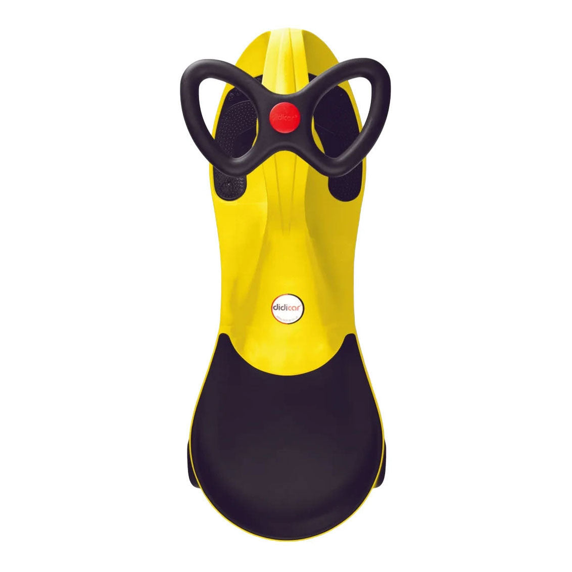 Bigjigs loopauto didicar - geel
