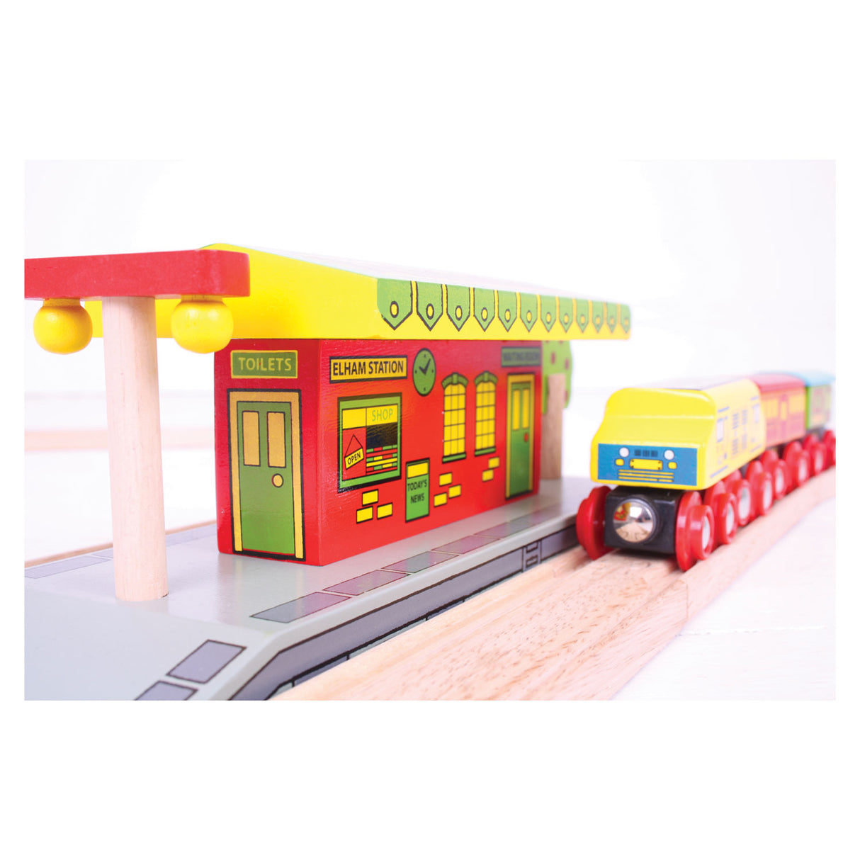 Bigjigs Wooden Rails - Village Station