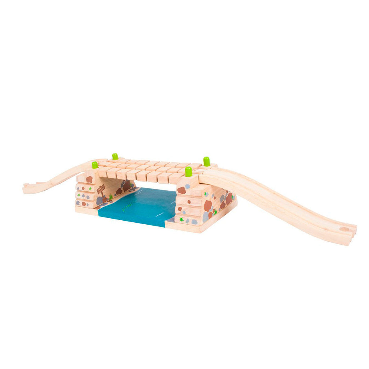 Bigjigs Wooden Rails - Ratelbrug