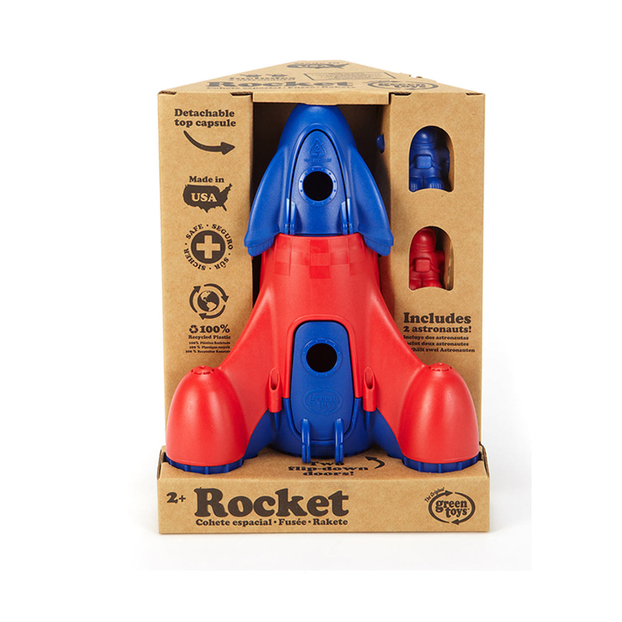 Rocket de jouets verts