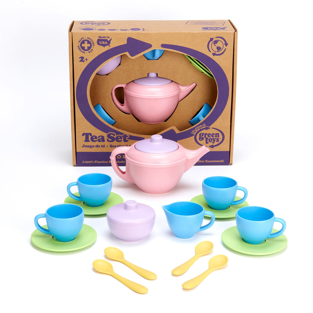 Green Toys tea set 4 pers.