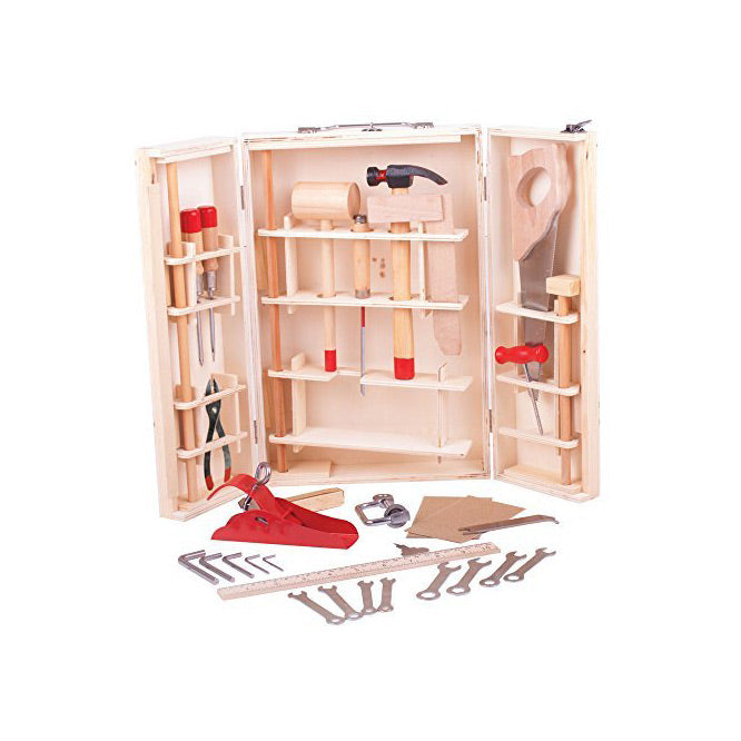 Bigjigs Toolbox 28-Stéck Kanner