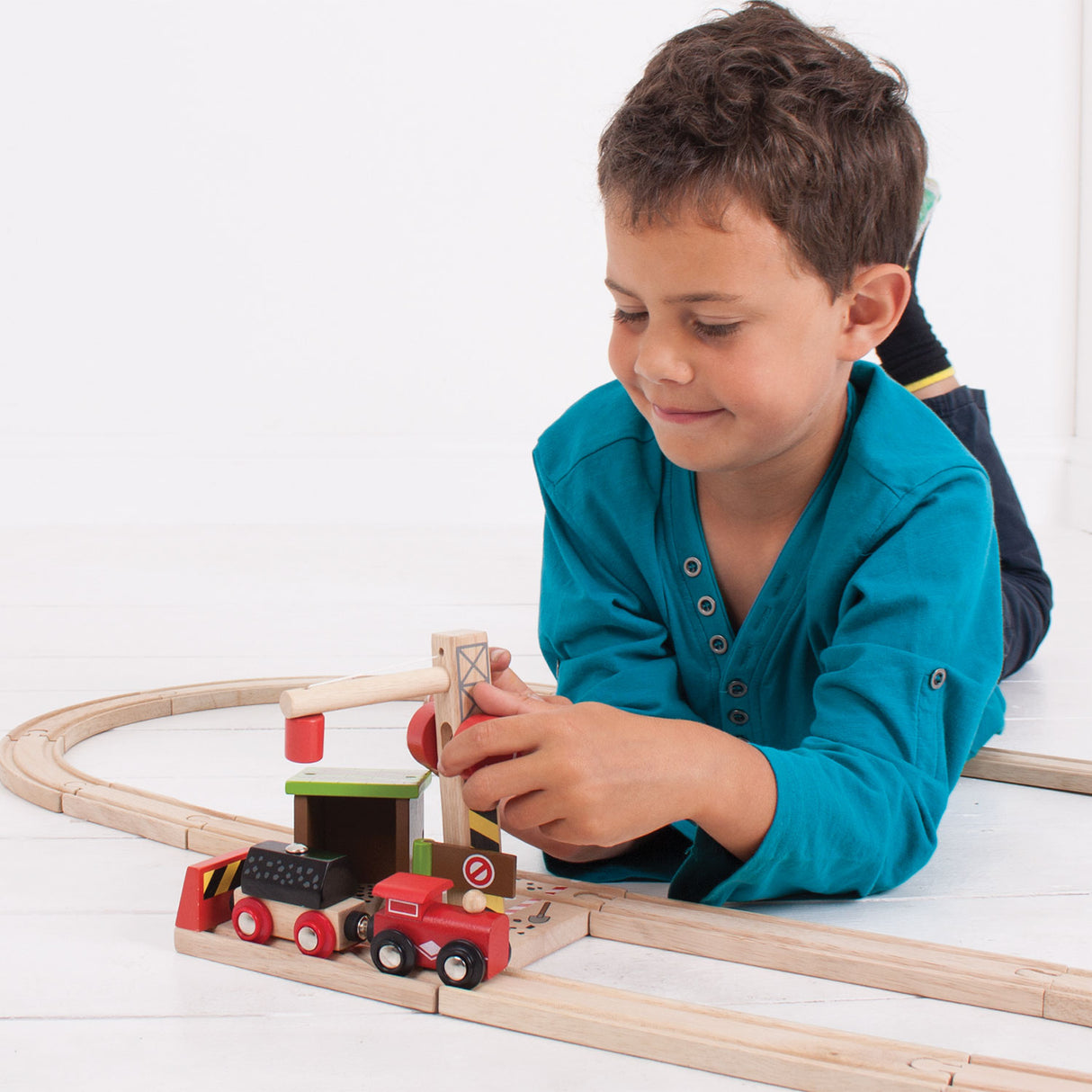 Bigjigs Wooden Track Coal Mine