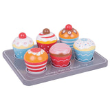 Bigjigs Holz Muffin Set