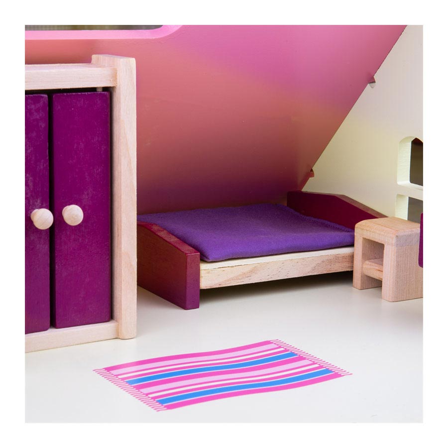 Bigjigs Wooden Dollhouse Furniture, 27DLG.