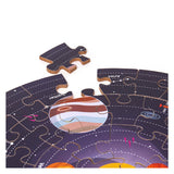 Bigjigs solar system floor puzzle round, 39cm