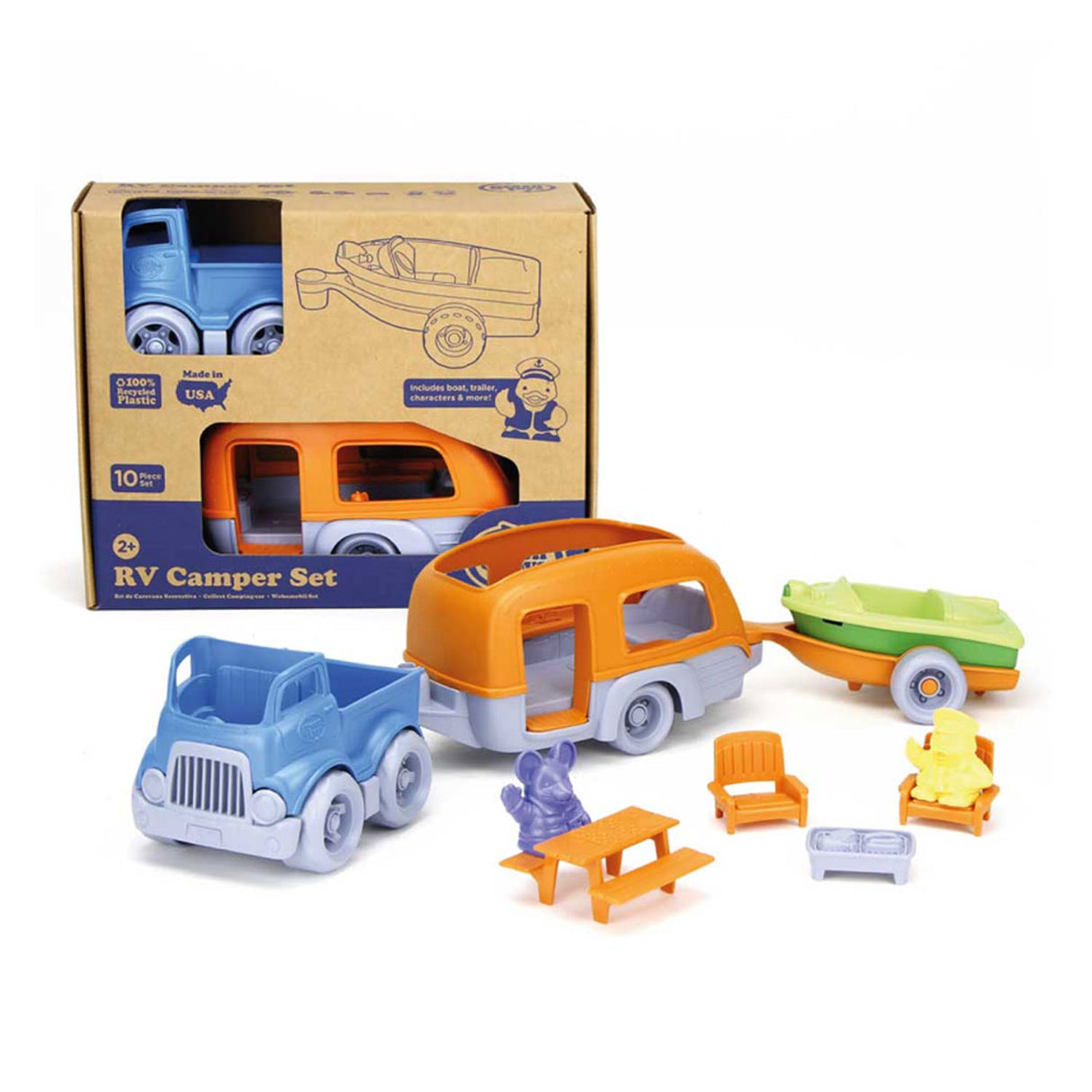 Green toys rv camper set - gerecycled plastic
