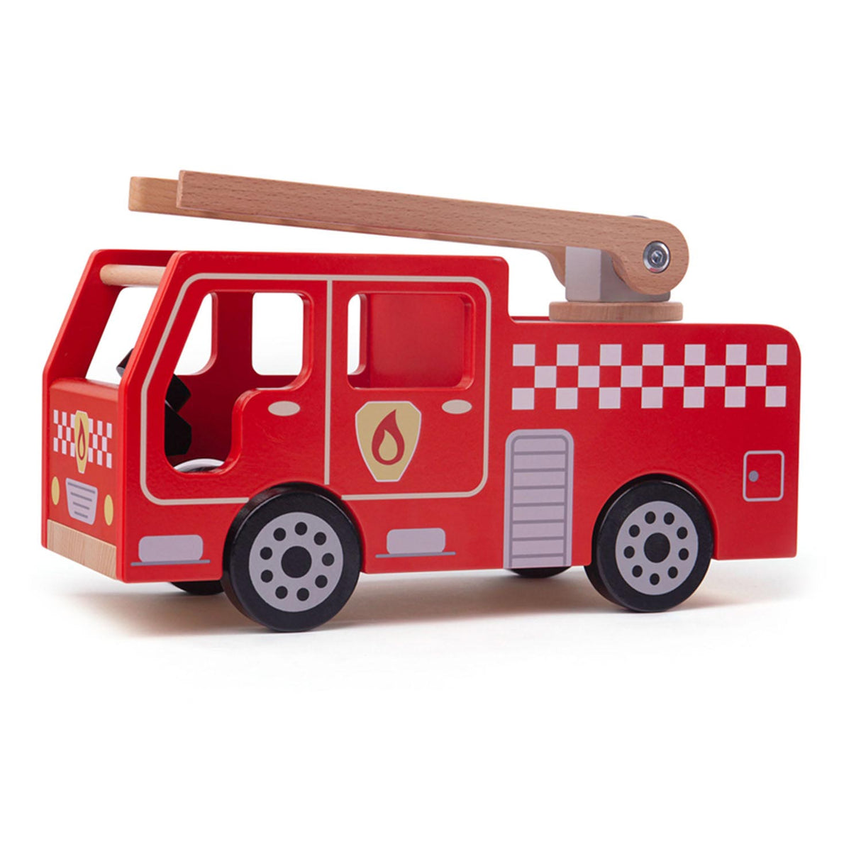 Bigjigs Holzfeuerwehrwagen