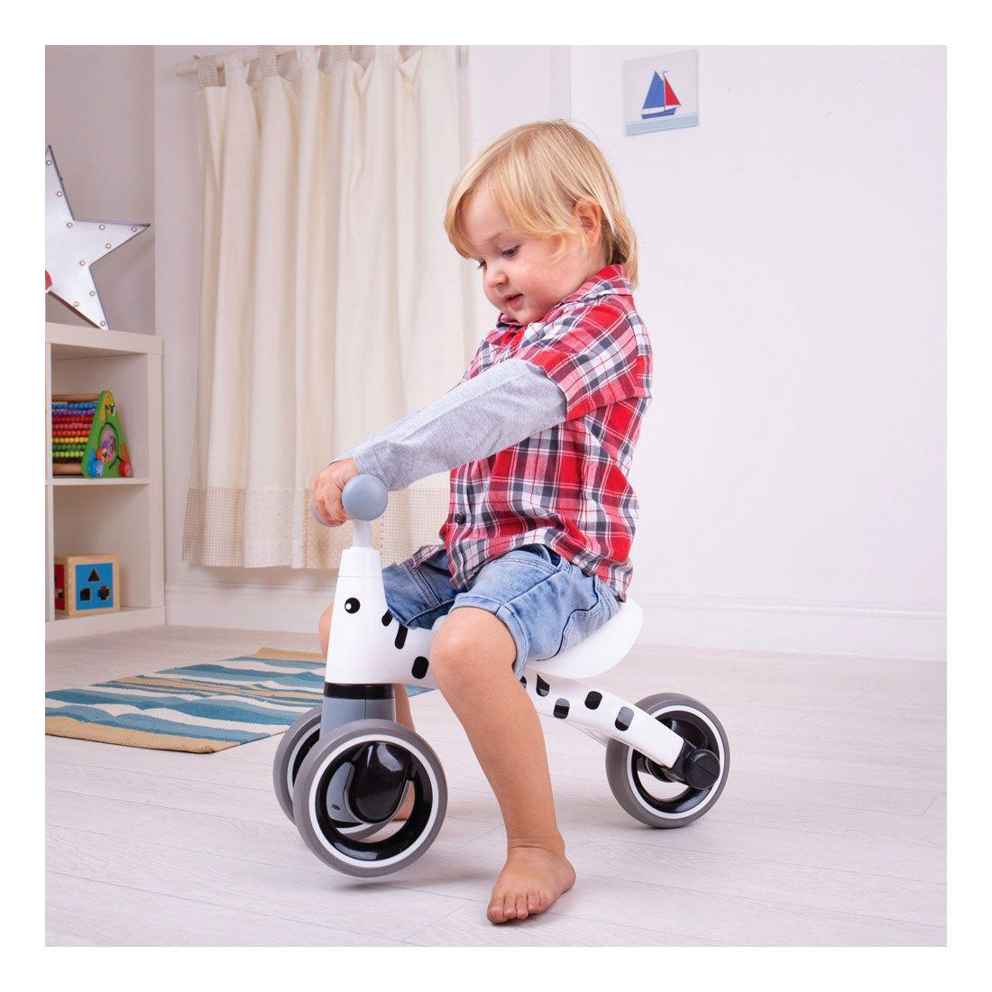 Bigjigs Diditrike Balance Bike Zebra