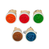 Bigjigs Holzstempel, 5 Stk.