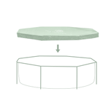 Essence | green pool cover - ø 300 cm