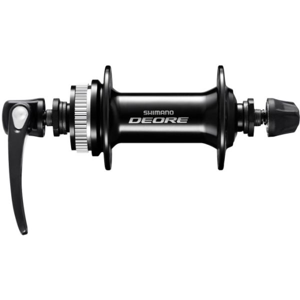 Shimano sprednje pesto deore hb-m6000 - 36 lukenj - 100 mm vgradna širina - s hitrim odpenjanjem - črna