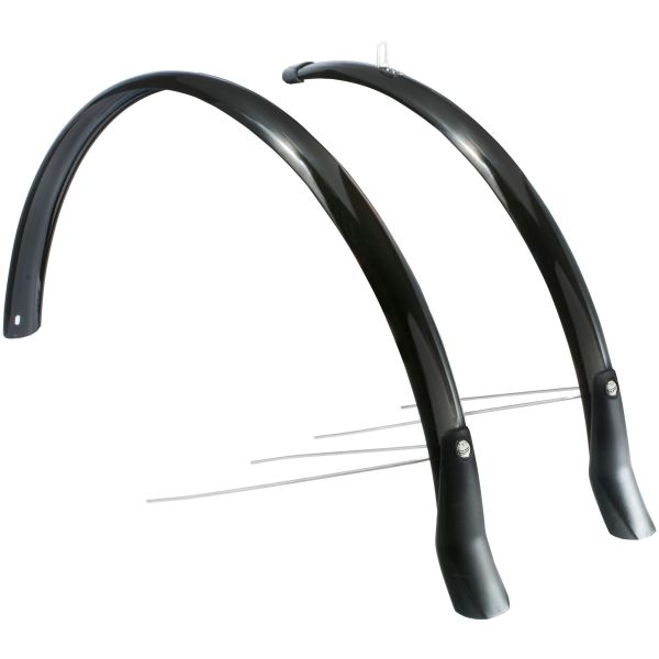 Eurofender Fender Set Snello 28 x 51 mm nero