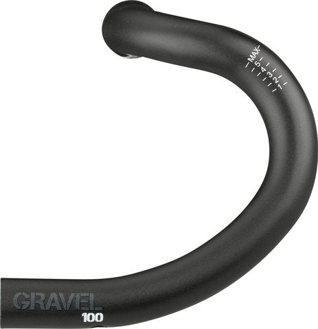 Deda styring bøjede grus 100 rhm di2 40cm alu bob