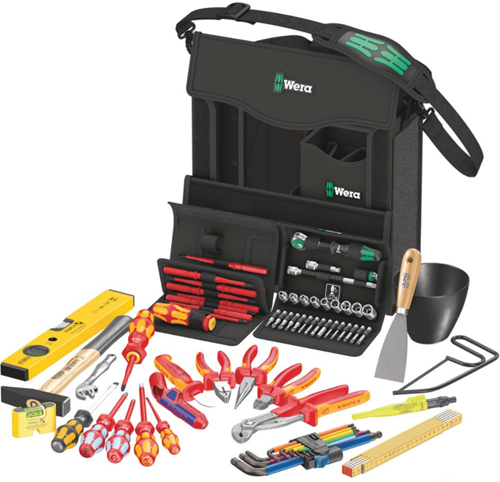 WERA 2GO E 1 Nastavitev orodja Elektronika