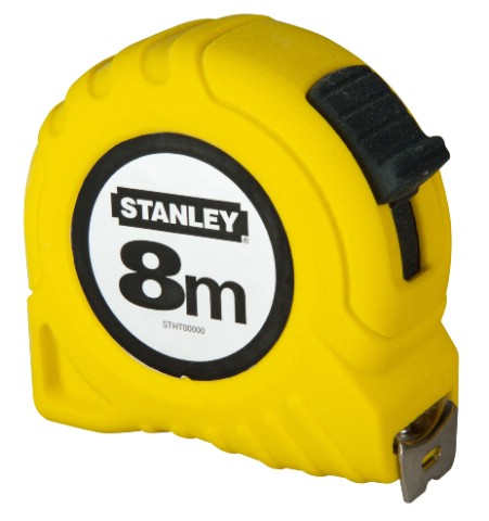 Stanley Hand Tools Tape Measure Stanley (card) | 8m - 25mm - 0-30-457