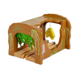 Bigjigs hölzerner Monstertunnel