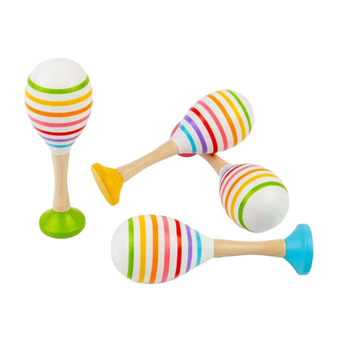 Bigjigs en bois maraca