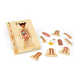 Bigjigs medinė anatomijos dėlionė - mergaitė, 26 vnt.