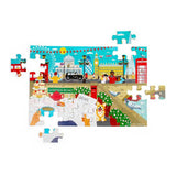 Bigjigs Wood London City Floor Puzzle, 48st.