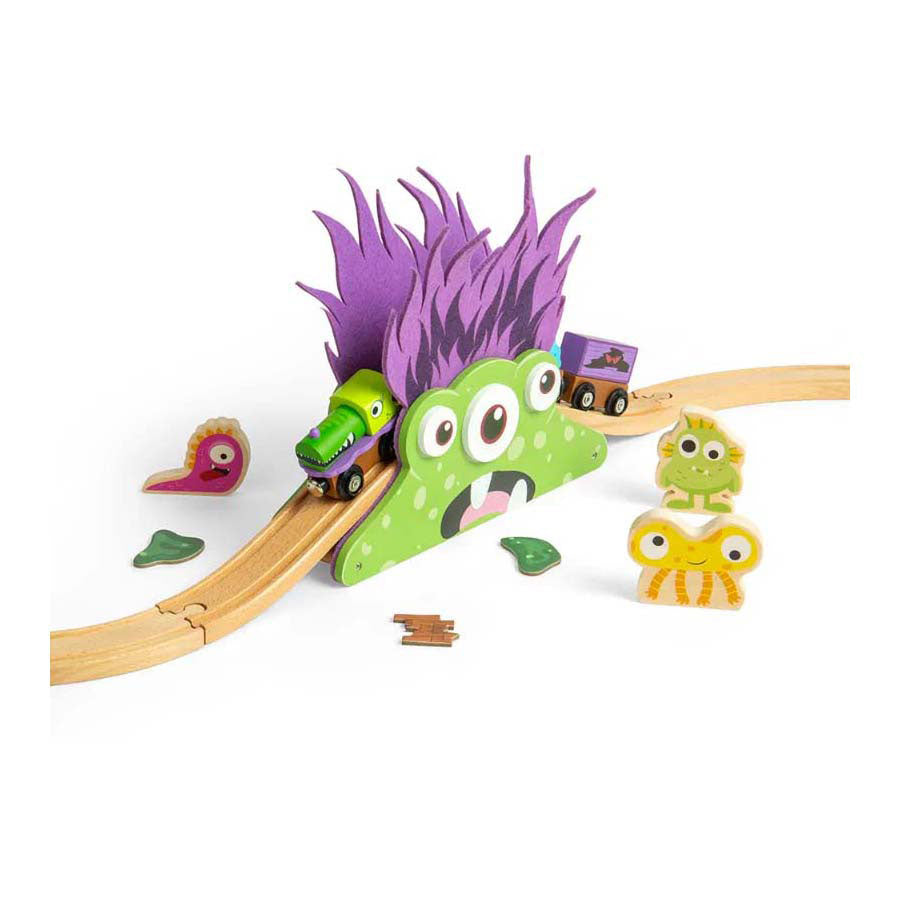Bigjigs trämonsterbrygg