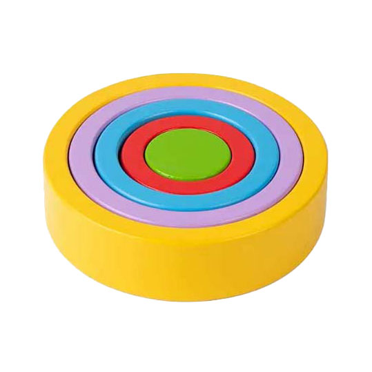 Bigjigs Tour de fleurs en bois, 5dlg.