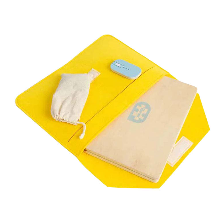 Bigjigs Holzspielzeug-Laptop-Set, 95-teilig.