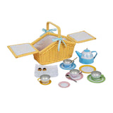 Bigjigs Picknick-Set a Kuerf, 18 Stéck.