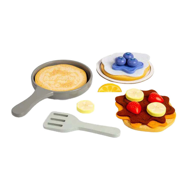 Bigjigs Wooden Pancakes Play Set, 16DLG.