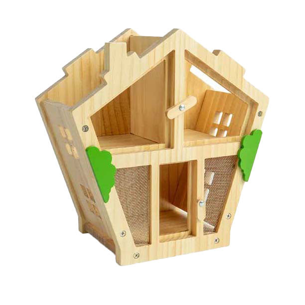Bigjigs wooden insect house, 7 pieces.