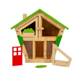 Bigjigs wooden insect house, 7 pieces.