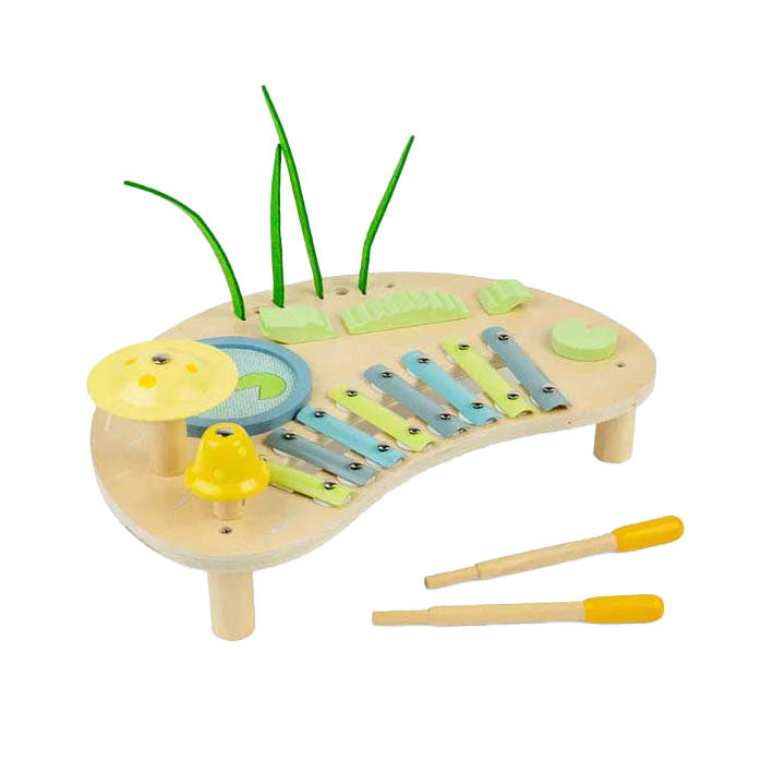 Дървено музикално бюро Bigjigs jungle