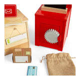 Bigjigs Houten Post Office Speelset, 19dlg.