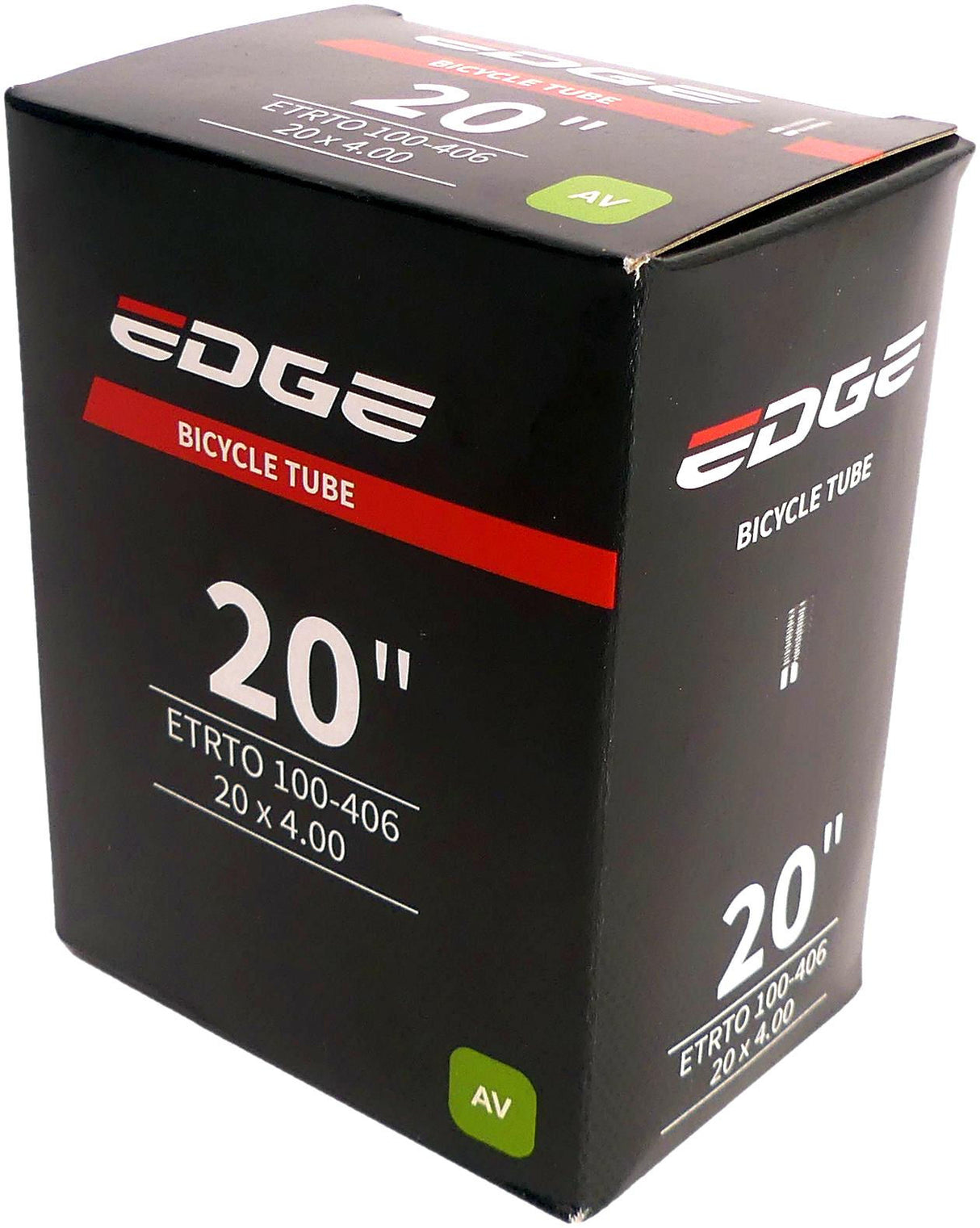 Edge Binnenband 20 x 4,00 AV-40mm (adatto per FatBike)