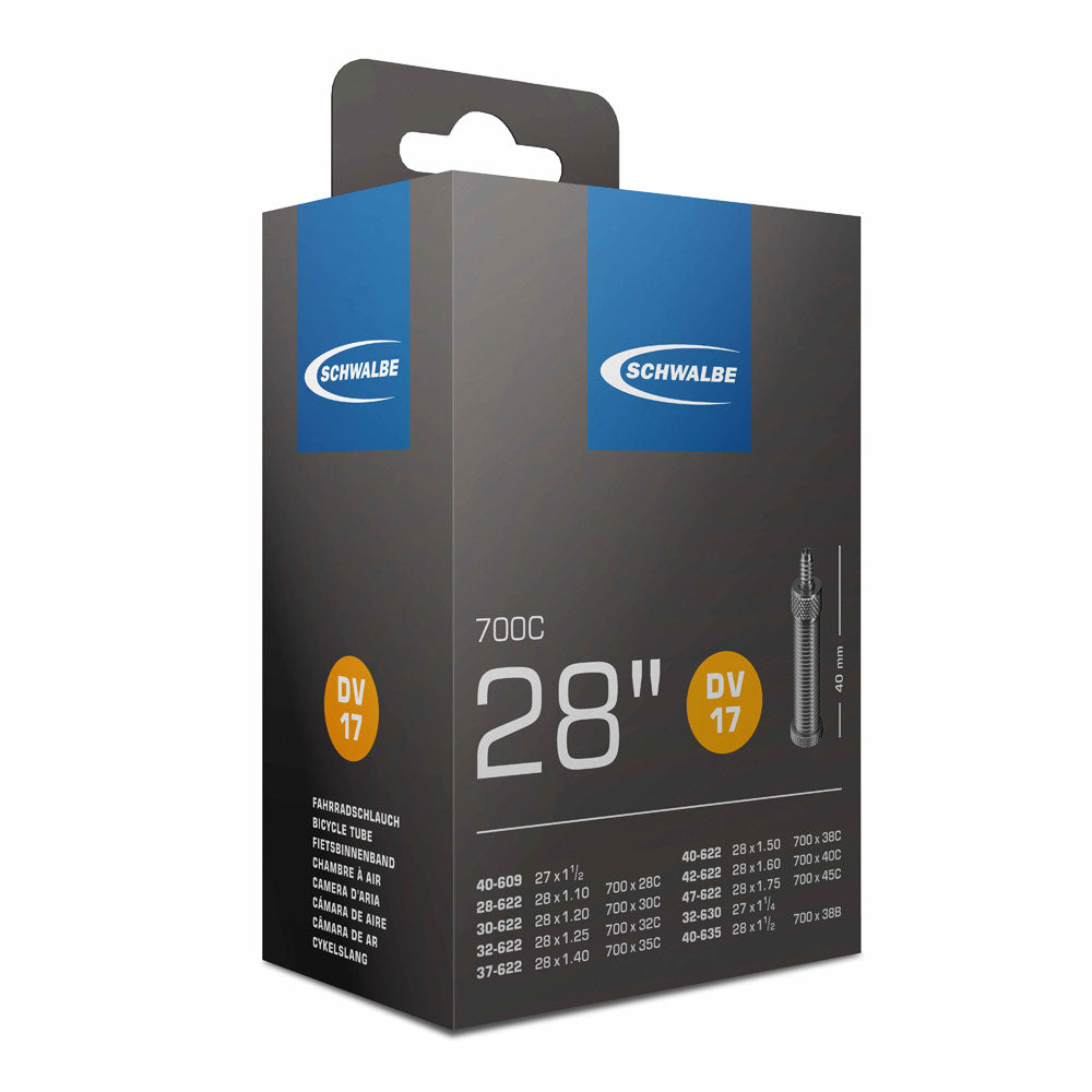 Schwalbe vnitřní trubice DV17 28 palců 37 47-622 DV 40 mm