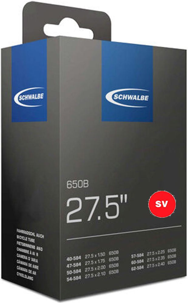 Schwalbe belső cső Sv21a extra fény 27,5 40 62-584 40mm Valiel