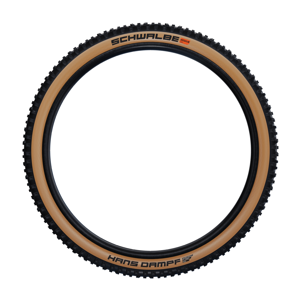 Folding band Schwalbe Hans Dampf Super Trail 27.5 x 2.60 65-584 mm - Bronze Sidewall
