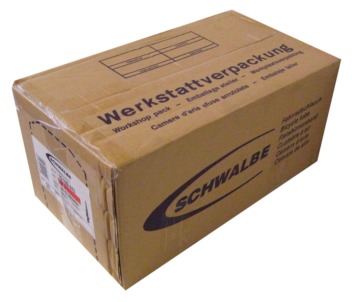 Schwalbe Workshop Packaging Inner Tube 28 Inch SV17 (P50)