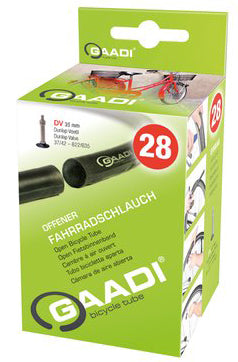 Gaadi Inner Tube DV HV 28 40 47-622 635 40mm 2 Ends