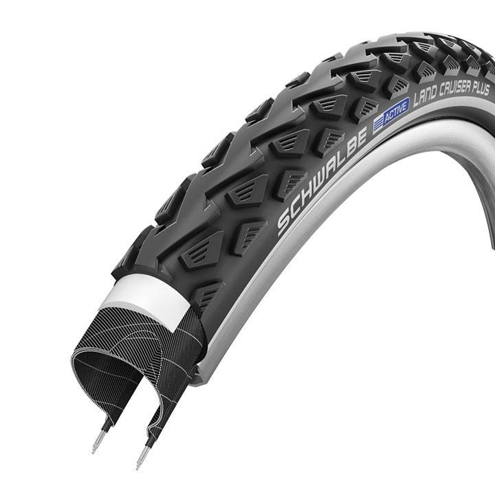 Schwalbe Land Cruiser Pintureguard 26 x 2.00 50-559 - Negro con reflexión