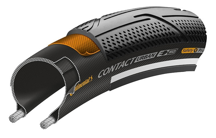 Continental contact city bike band 700x37c Black