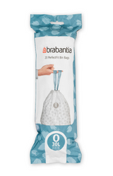 Brabantia bolsa de basura ajuste perfecto o 30l, 20 piezas