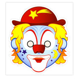 Maschere della Central Book House: clown