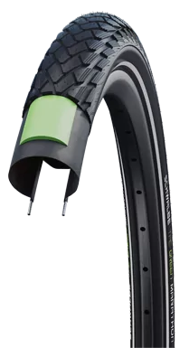 Schwalbe Tire Green Marathon GreenGuard 28x1.50 (40-622) Svart